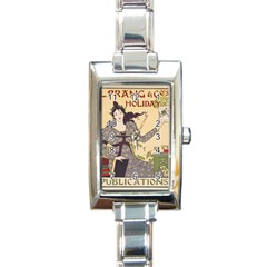 Vintage 1395178 1280 Rectangle Italian Charm Watch