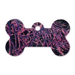 Fabric Textile Texture Macro Model Dog Tag Bone (two Sides) by Sapixe