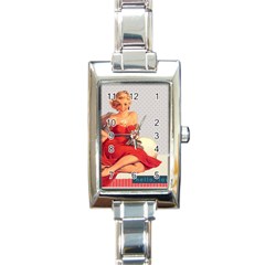 Retro 1107638 1920 Rectangle Italian Charm Watch