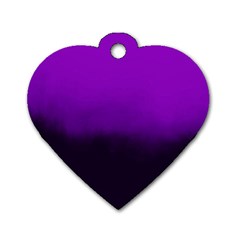 Ombre Dog Tag Heart (two Sides) by Valentinaart