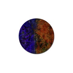 Colored Rusty Abstract Grunge Texture Print Golf Ball Marker (10 Pack)