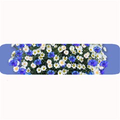 Marguerite Cornflower Vase Blossom Large Bar Mats by Simbadda