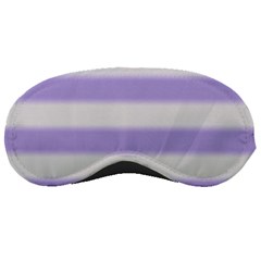 Bold Stripes Soft Purple Pattern Sleeping Masks by BrightVibesDesign