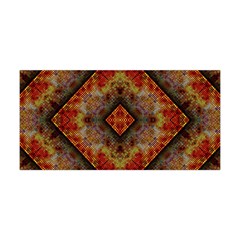 Autumn Kaleidoscope Art Pattern Yoga Headband by Simbadda