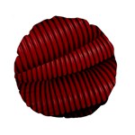 Tube Plastic Red Rip Standard 15  Premium Round Cushions Front