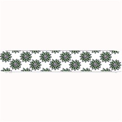 Graphic Pattern Flowers Small Bar Mats by Celenk