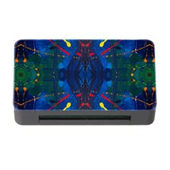 Kaleidoscope Art Pattern Ornament Memory Card Reader With Cf by Celenk