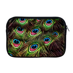 Peacock Feathers Color Plumage Apple Macbook Pro 17  Zipper Case by Celenk