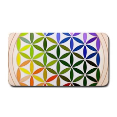 Mandala Rainbow Colorful Reiki Medium Bar Mats by Simbadda