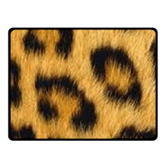 Animal Print Leopard Fleece Blanket (small) by NSGLOBALDESIGNS2