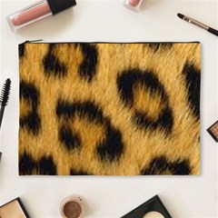 Leopard Print Cosmetic Bag (xl) by NSGLOBALDESIGNS2