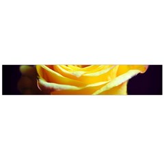 Soft Yellow Rose Large Flano Scarf  by bloomingvinedesign