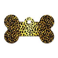 Leopard 1 Leopard A Dog Tag Bone (two Sides) by dressshop