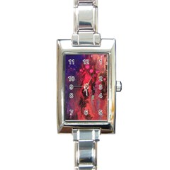 Desert Dreaming Rectangle Italian Charm Watch