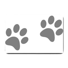 Pets Footprints Small Doormat  by Hansue