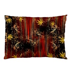 Mary Jane Burgundy Black And Gold Bedsheets  Pillow Case by flipstylezfashionsLLC