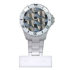 3d Pattern Texture Form Background Plastic Nurses Watch by Nexatart