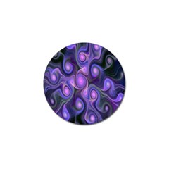 Abstract Pattern Fractal Wallpaper Golf Ball Marker (4 Pack) by Nexatart