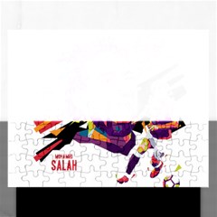 Mo Salah The Egyptian King Rectangular Jigsaw Puzzl by 2809604