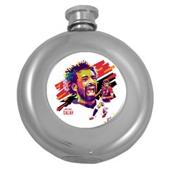 Mo Salah The Egyptian King Round Hip Flask (5 Oz)