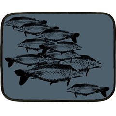 Carp Fish Fleece Blanket (mini) by kunstklamotte023