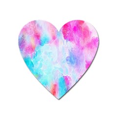 Background Drips Fluid Heart Magnet