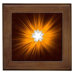 Star Universe Space Galaxy Cosmos Framed Tiles by Sapixe