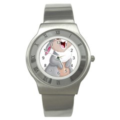 Bear Stainless Steel Watch by NSGLOBALDESIGNS2