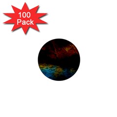 Background Cave Art Abstract 1  Mini Buttons (100 Pack)  by Sapixe