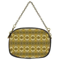 Golden Ornate Pattern Chain Purse (one Side) by dflcprintsclothing