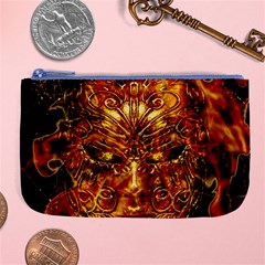 Vulcano Poster Artwork Large Coin Purse by dflcprintsclothing