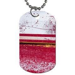 Boat Chipped Close Up Damaged Dog Tag (one Side) by Sapixe