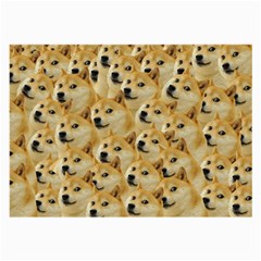 Doge Meme Doggo Kekistan Funny Pattern Large Glasses Cloth by snek