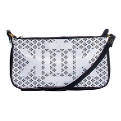 Logo Kek Pattern Black And White Kekistan Shoulder Clutch Bag by snek