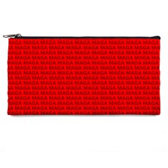 Maga Make America Great Again Usa Pattern Red Pencil Cases by snek