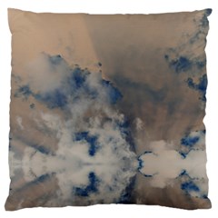 Deep Time Clouds Large Cushion Case (one Side) by LoolyElzayat