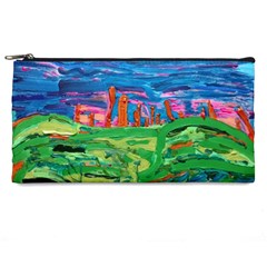 Our Town My Town Pencil Cases by arwwearableart
