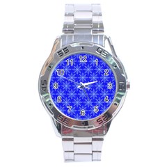 Snowflake Digital Paper Stainless Steel Analogue Watch by Wegoenart