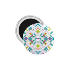 Graphic Design Geometry Shape Pattern Geometric 1 75  Magnets by Wegoenart