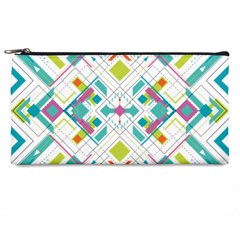 Graphic Design Geometry Shape Pattern Geometric Pencil Cases by Wegoenart