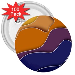 Autumn Copyspace Wallpaper 3  Buttons (100 Pack)  by Simbadda