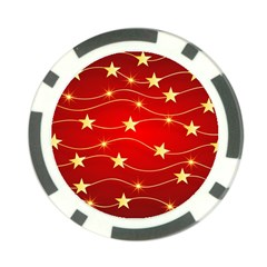 Background Christmas Decoration Poker Chip Card Guard