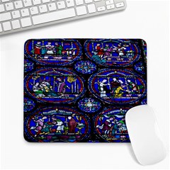 Church Window Canterbury Large Mousepads by Wegoenart