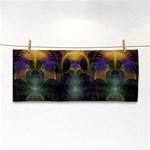 Fractal Colorful Pattern Design Hand Towel Front