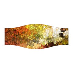 Autumn Kaleidoscope Art Pattern Stretchable Headband by Wegoenart