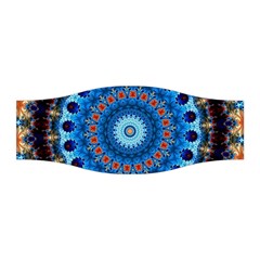 Rose Kaleidoscope Art Pattern Stretchable Headband by Wegoenart