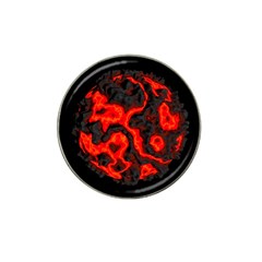 Lava Planet Space Universe Fire Hat Clip Ball Marker (4 Pack) by Wegoenart