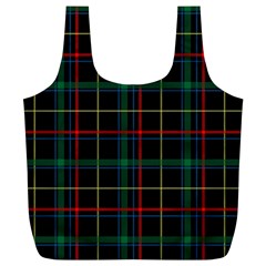 Plaid Tartan Checks Pattern Full Print Recycle Bag (xl)