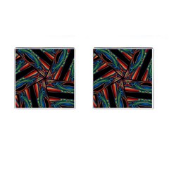 Abstract Art Pattern Cufflinks (square) by Wegoenart