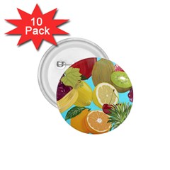 Fruit Picture Drawing Illustration 1 75  Buttons (10 Pack)